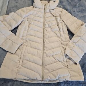 32 Degrees Women's Beige Puffer Jacket